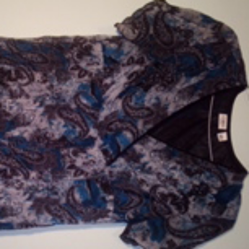 Paisley print blouse